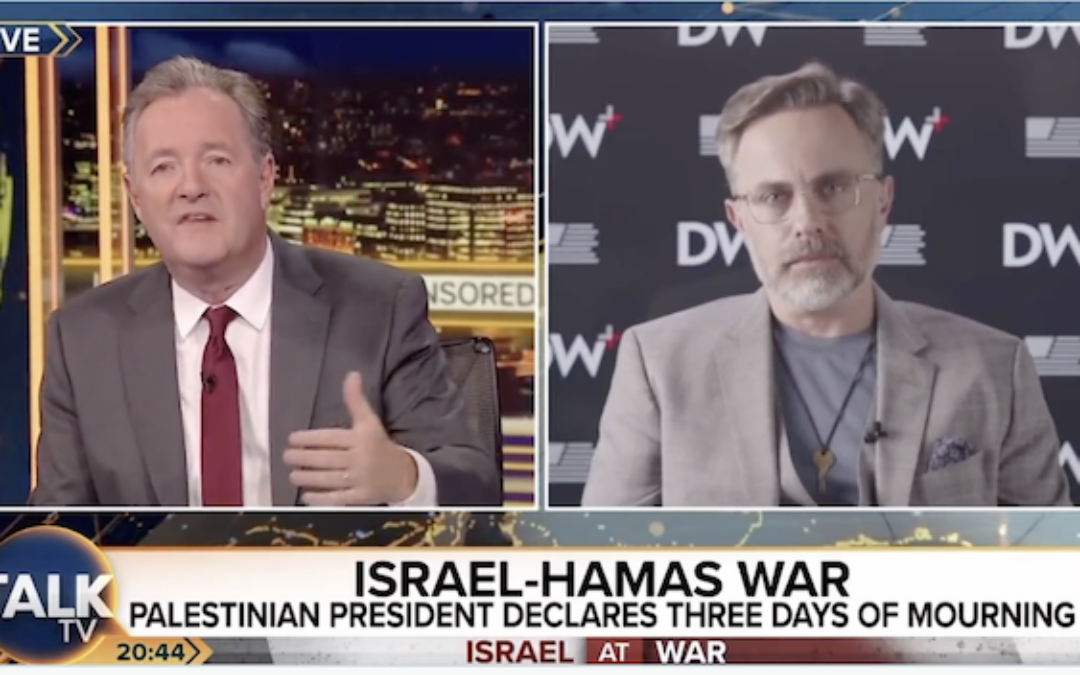 Piers Morgan Show Proves Hamas Apologists Hiding Behind Tenure Is Total BS